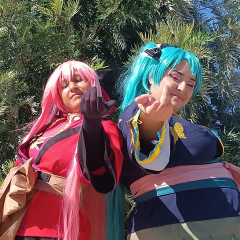 Miku et luka kimono