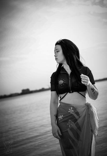 Wildshine_cosplay - Nico Robin swimsuit