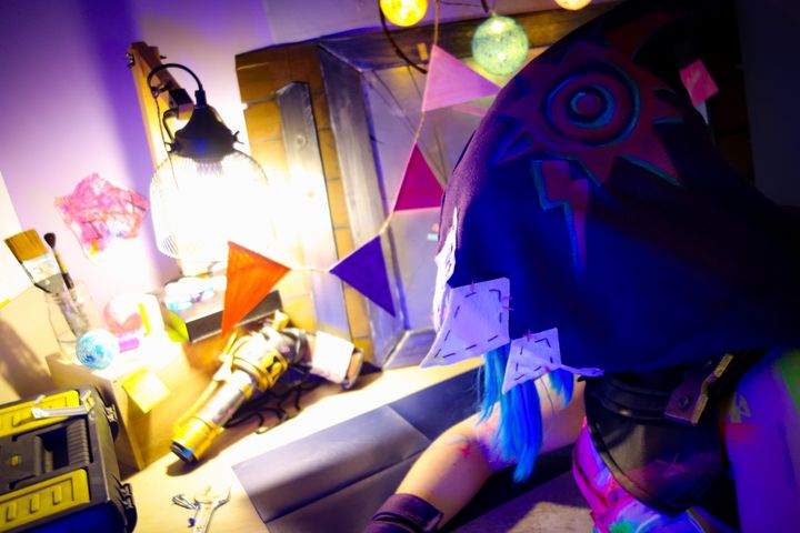 Jinx dans l'atelier