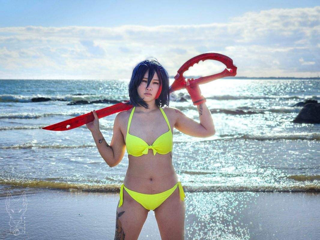 Wildshine_cosplay – Ryuko swimsuit