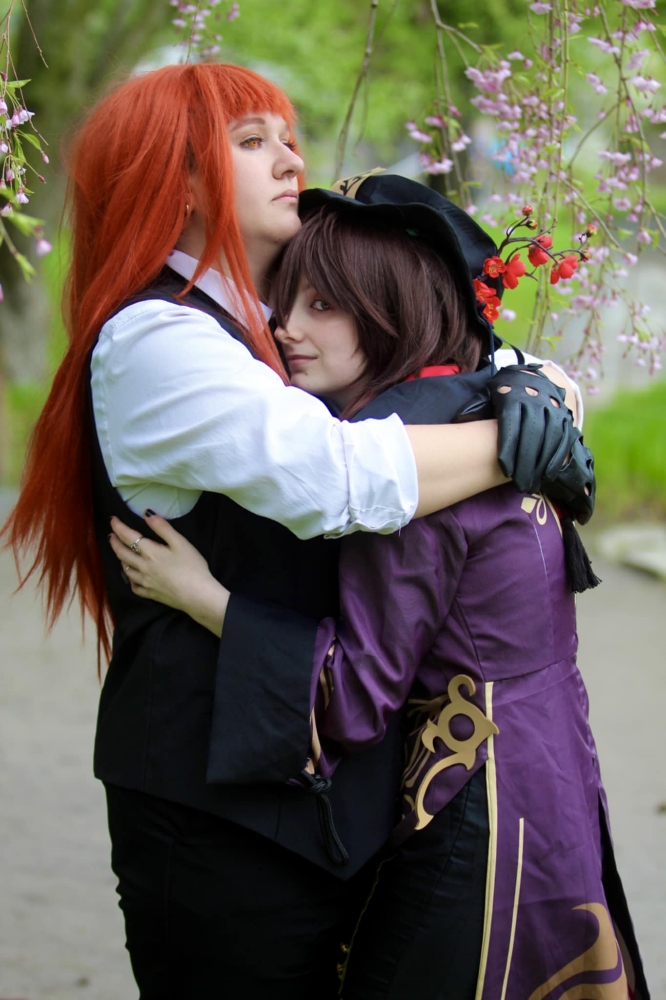 Hu Tao x Makima - Photo 12