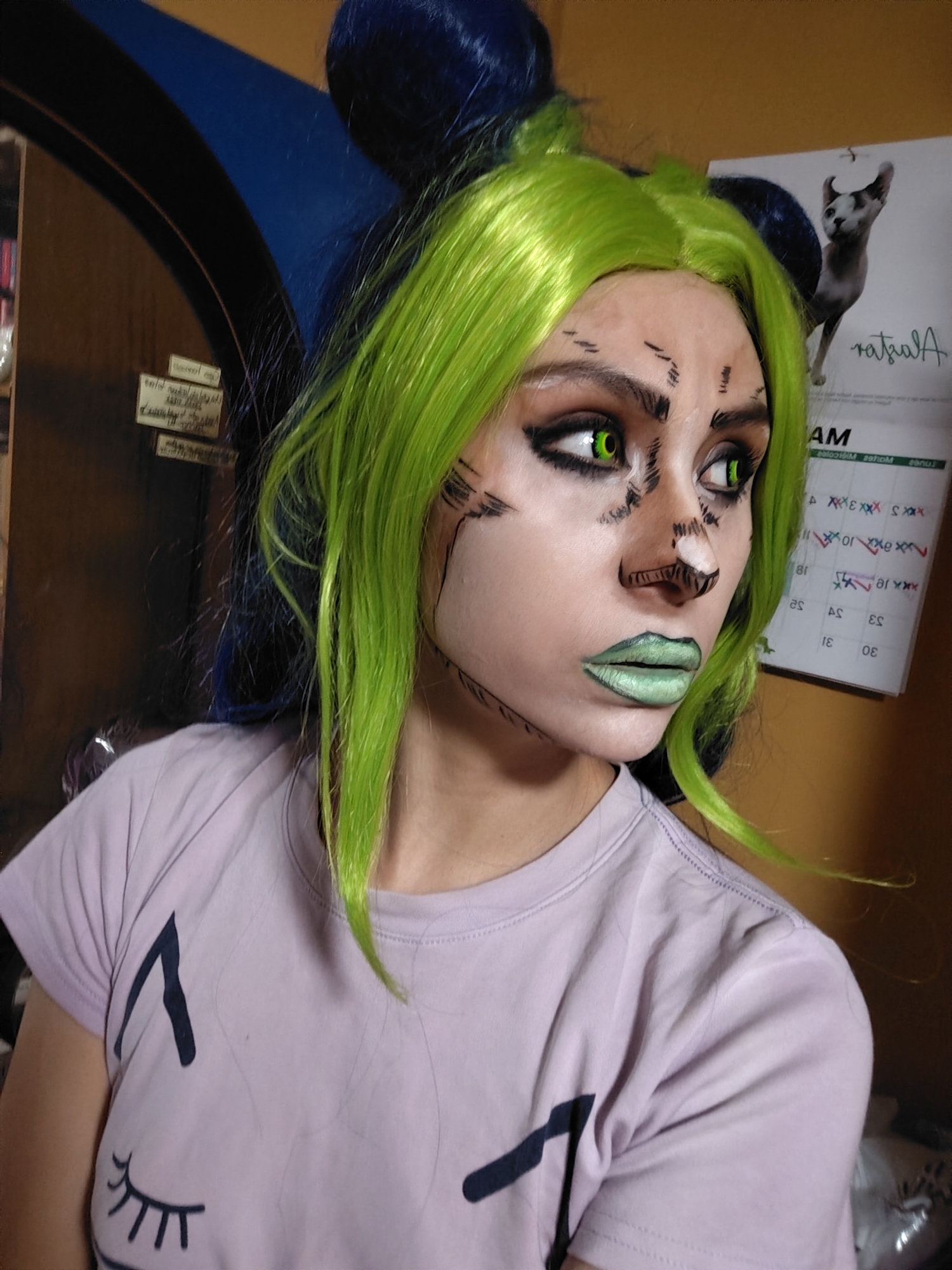 Jojo makeup practice — photo 7