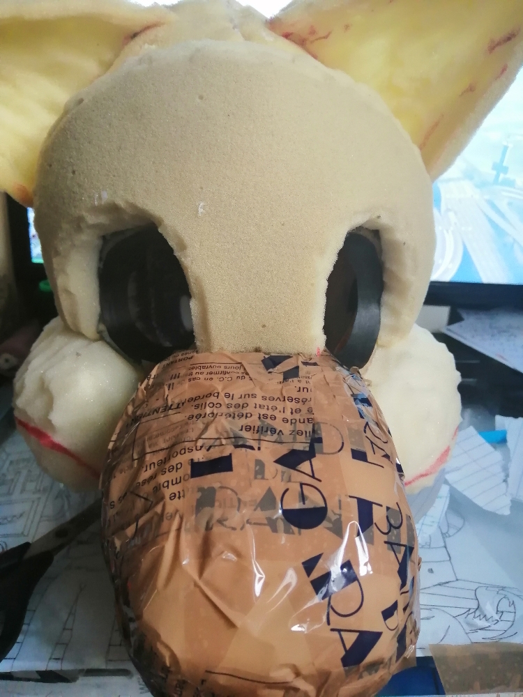 Confection tête fursona  - Photo 3