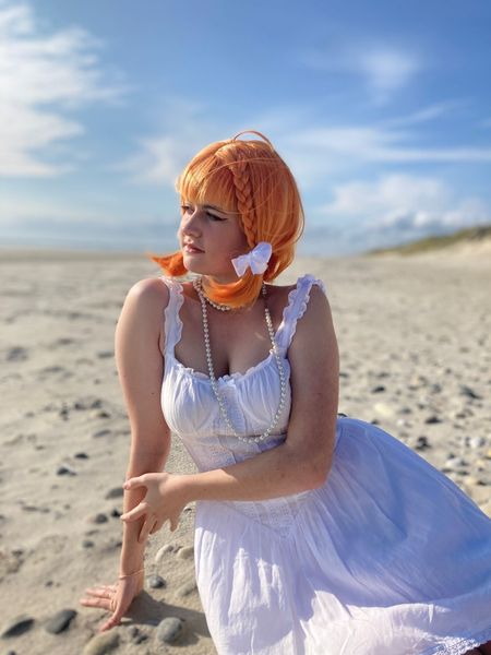 Mobulito - Chika white dress 2