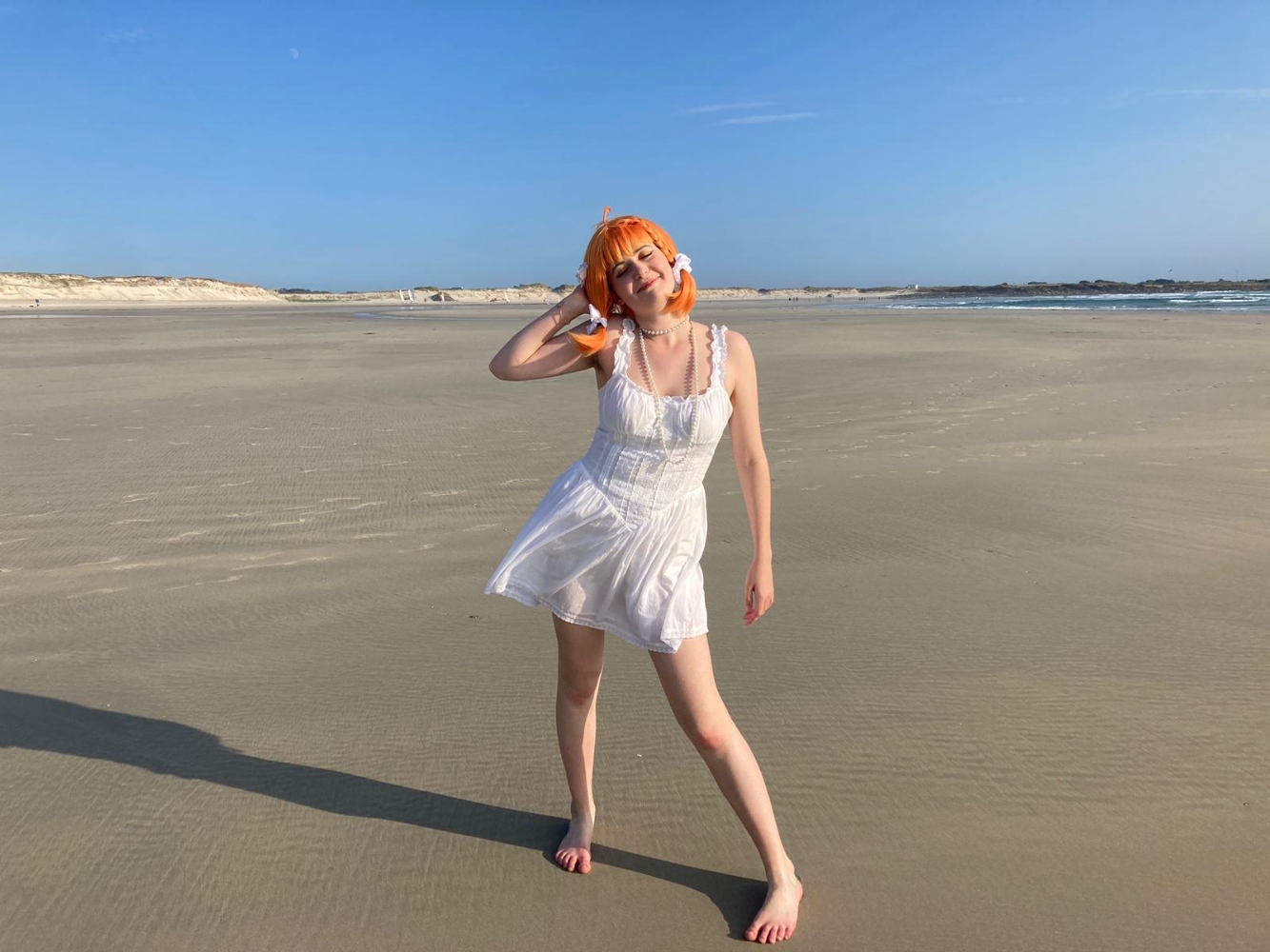 Chika white dress 2 - Photo 17