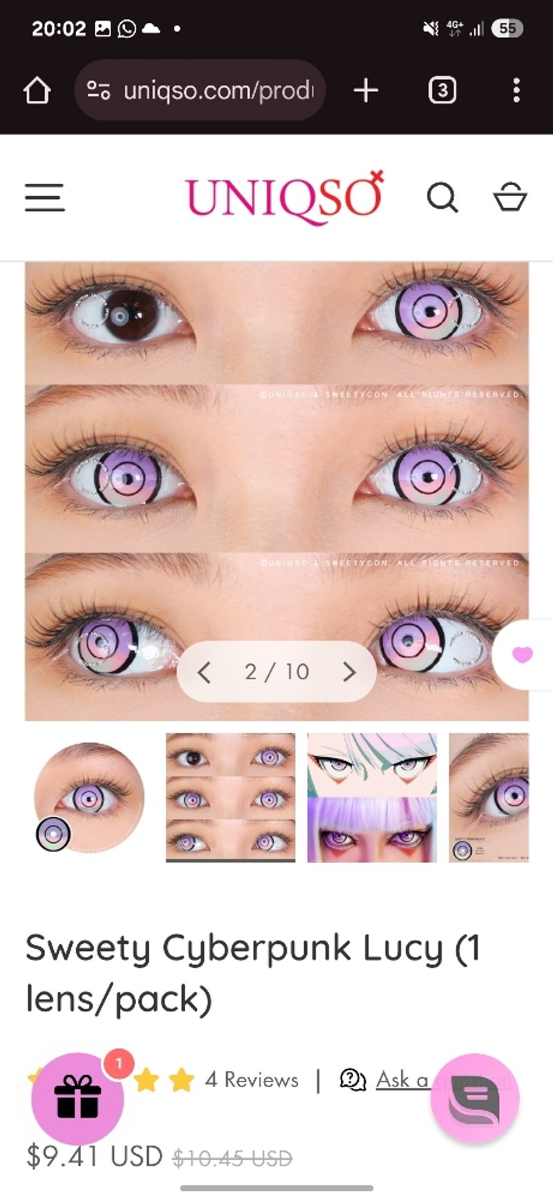 Eemi – contact lenses