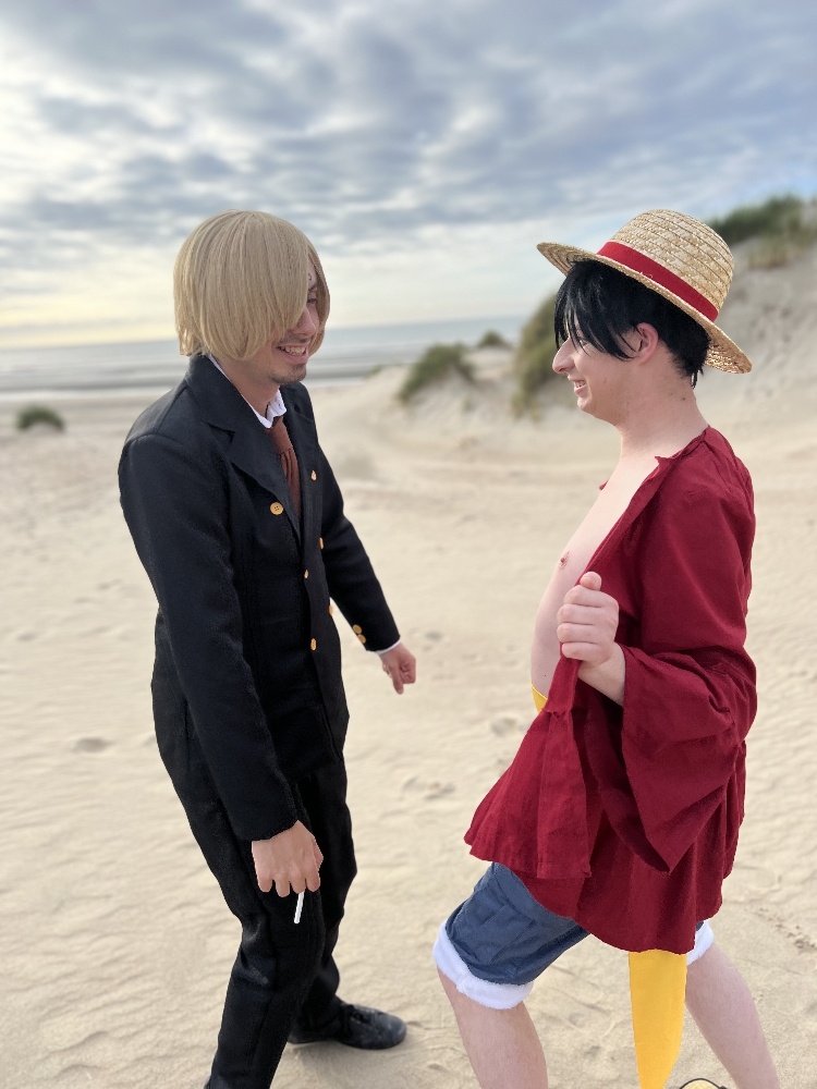 Luffy à la plage - Photo 1