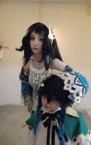 Mighty - pose duo genshin
