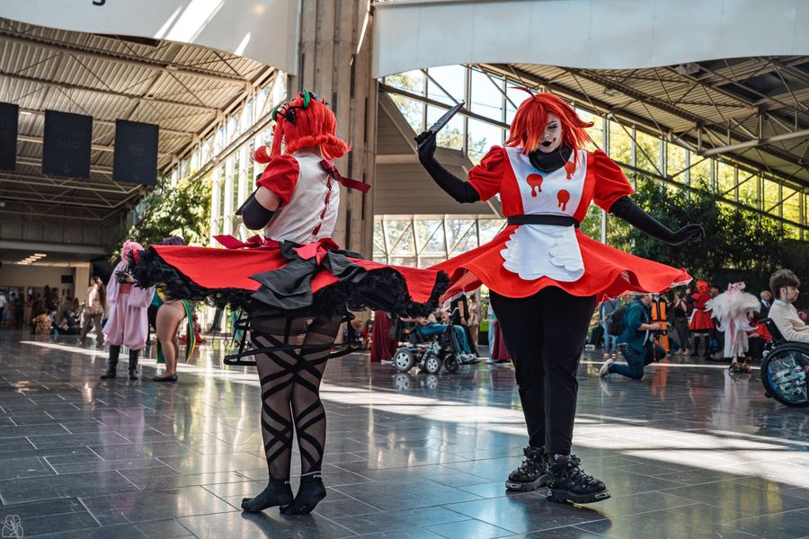 Ari_neko_cosplay - Shooting Duo 