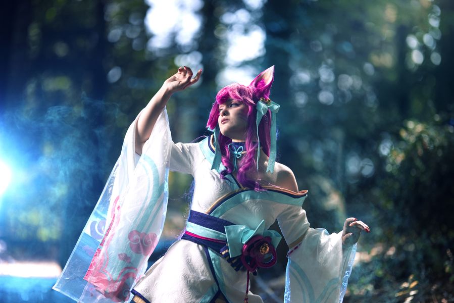 Texou_cosplay - Ahri spirit blossom 