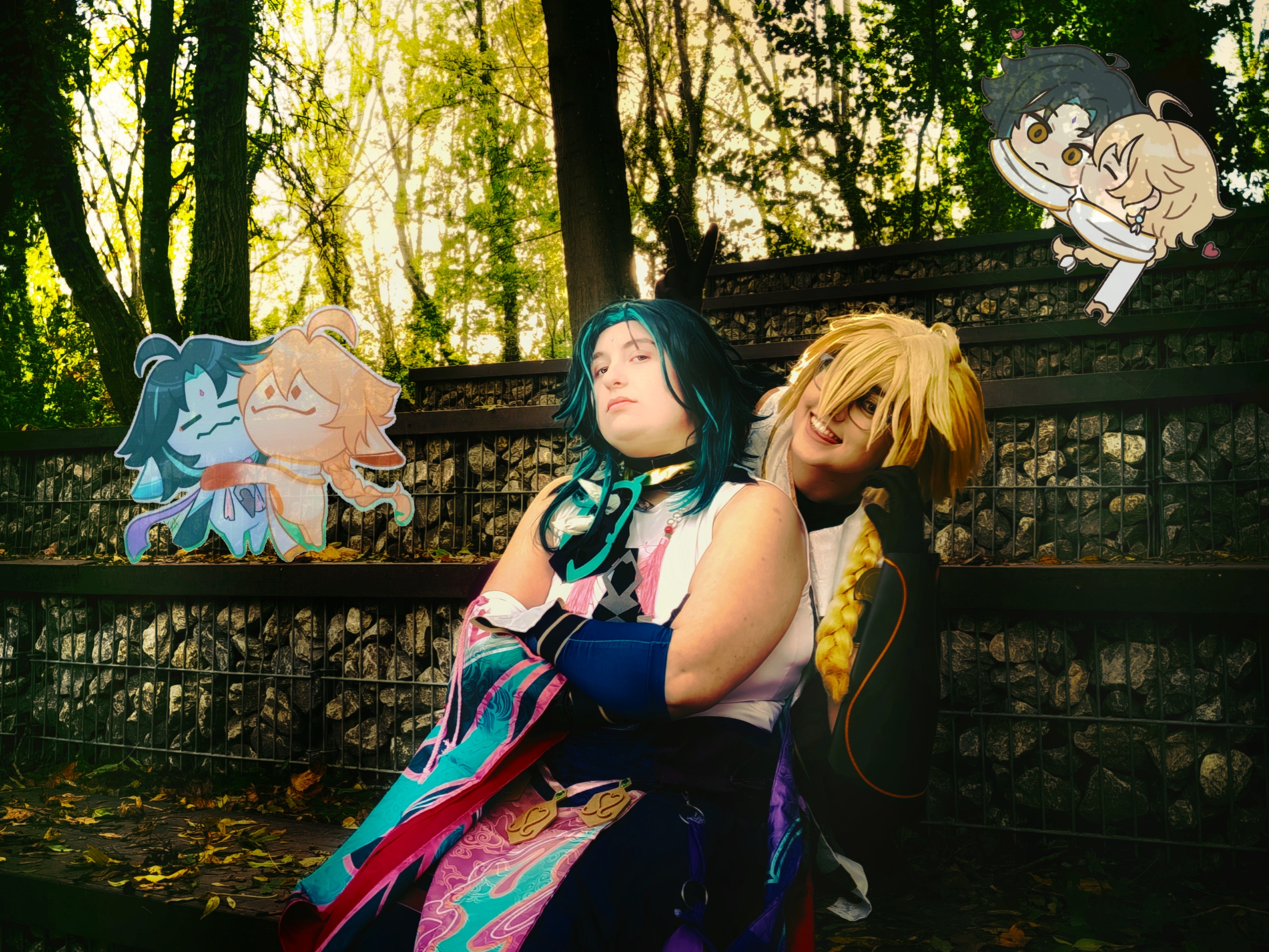 Xiao x Aether, photo 7