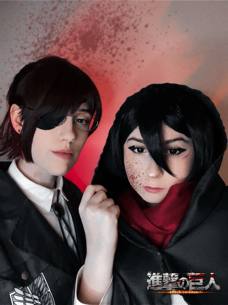 Mikasa & Hange — photo 5