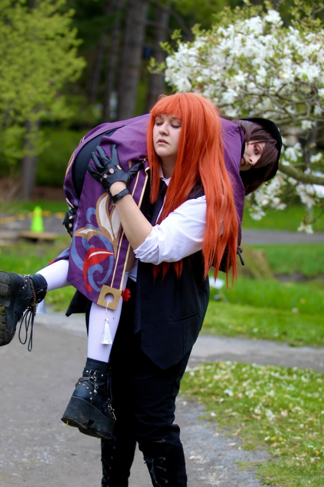 Hu Tao x Makima - Photo 15