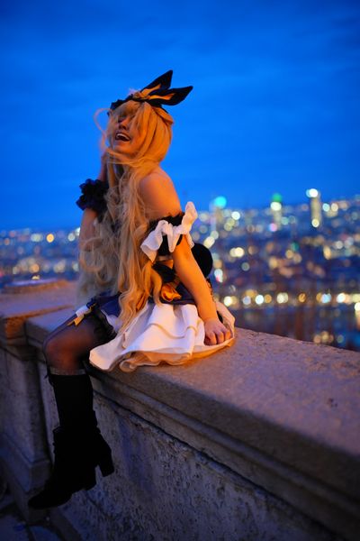 Elxsouille - Shooting fontaine