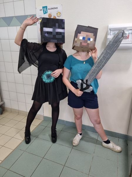 Laratz - Enderman et Steve