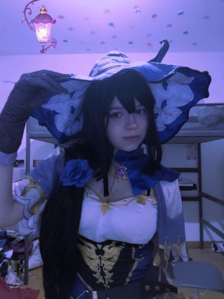 Okuny_cos - Black hair Lisa 🖤🌹