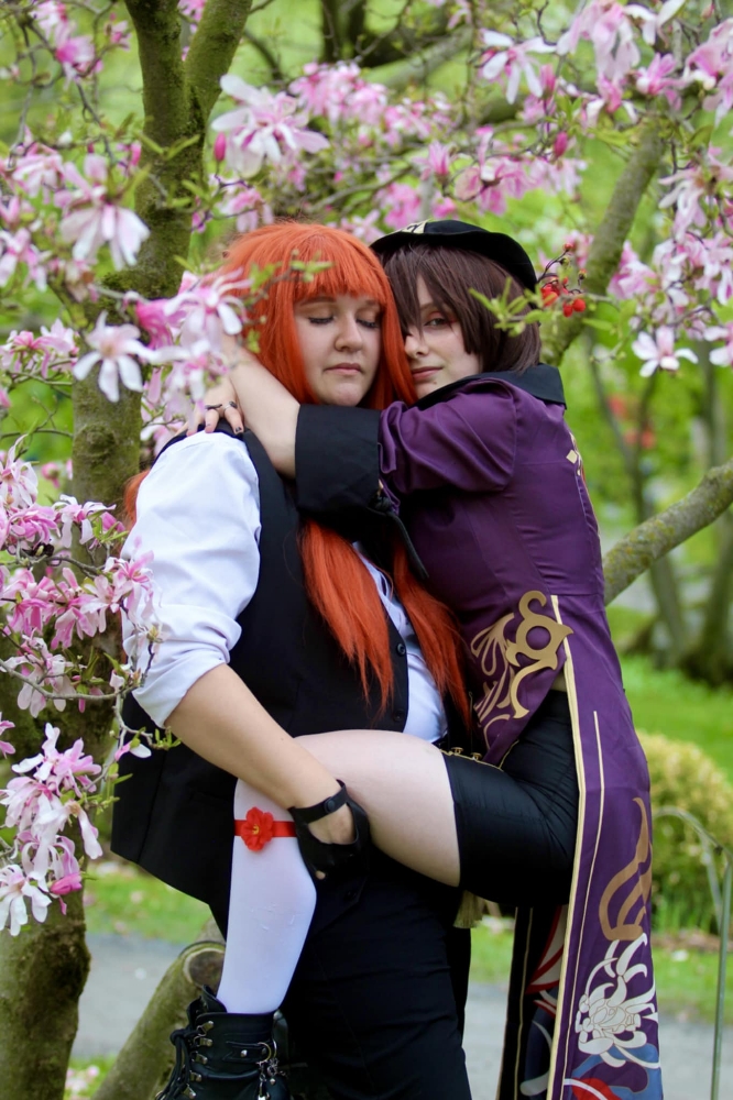 Hu Tao x Makima - Photo 34