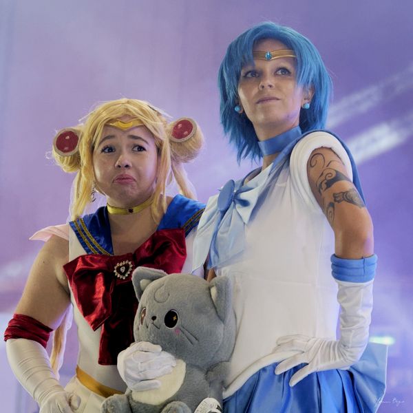 Michiru_cosplay - Moon & Mercury
