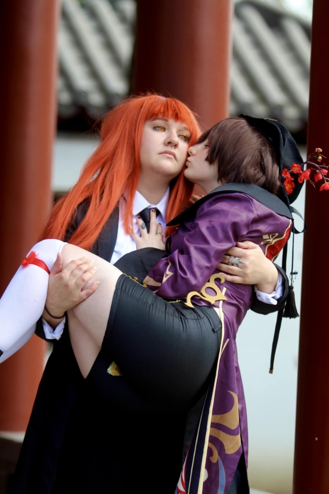 Hu Tao x Makima - Photo 49