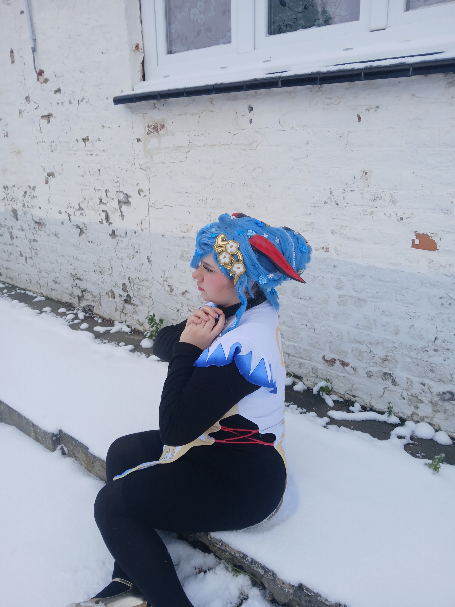 Ganyu in snow - Photo 23