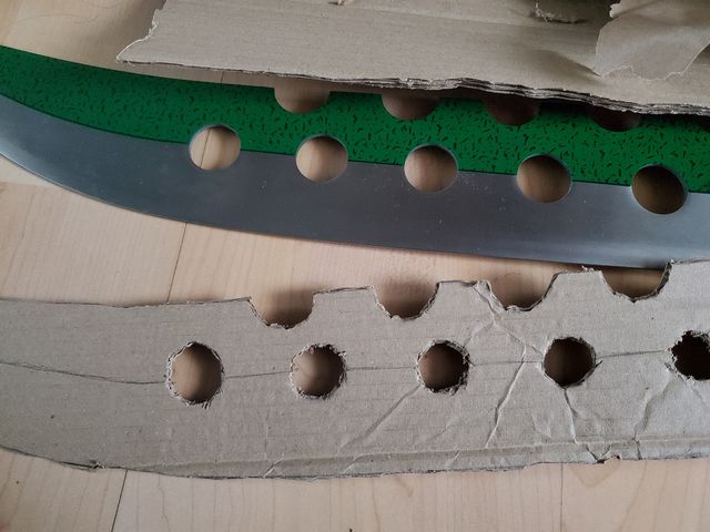 1ère étape : carton