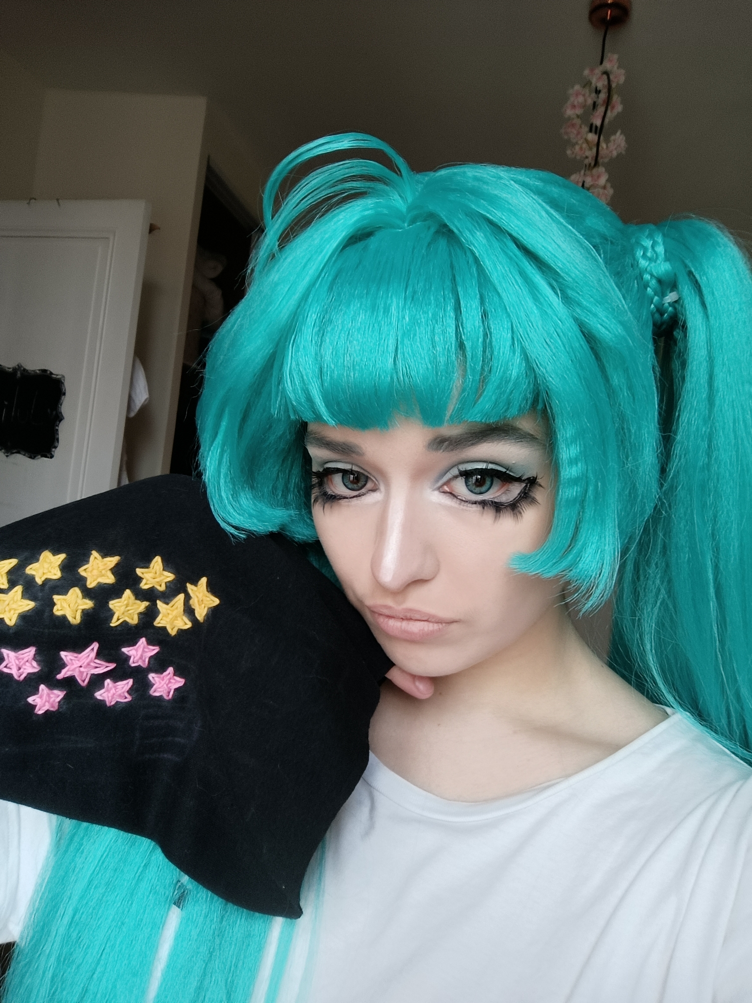 MikuGyaru Makeup WIP — photo 6