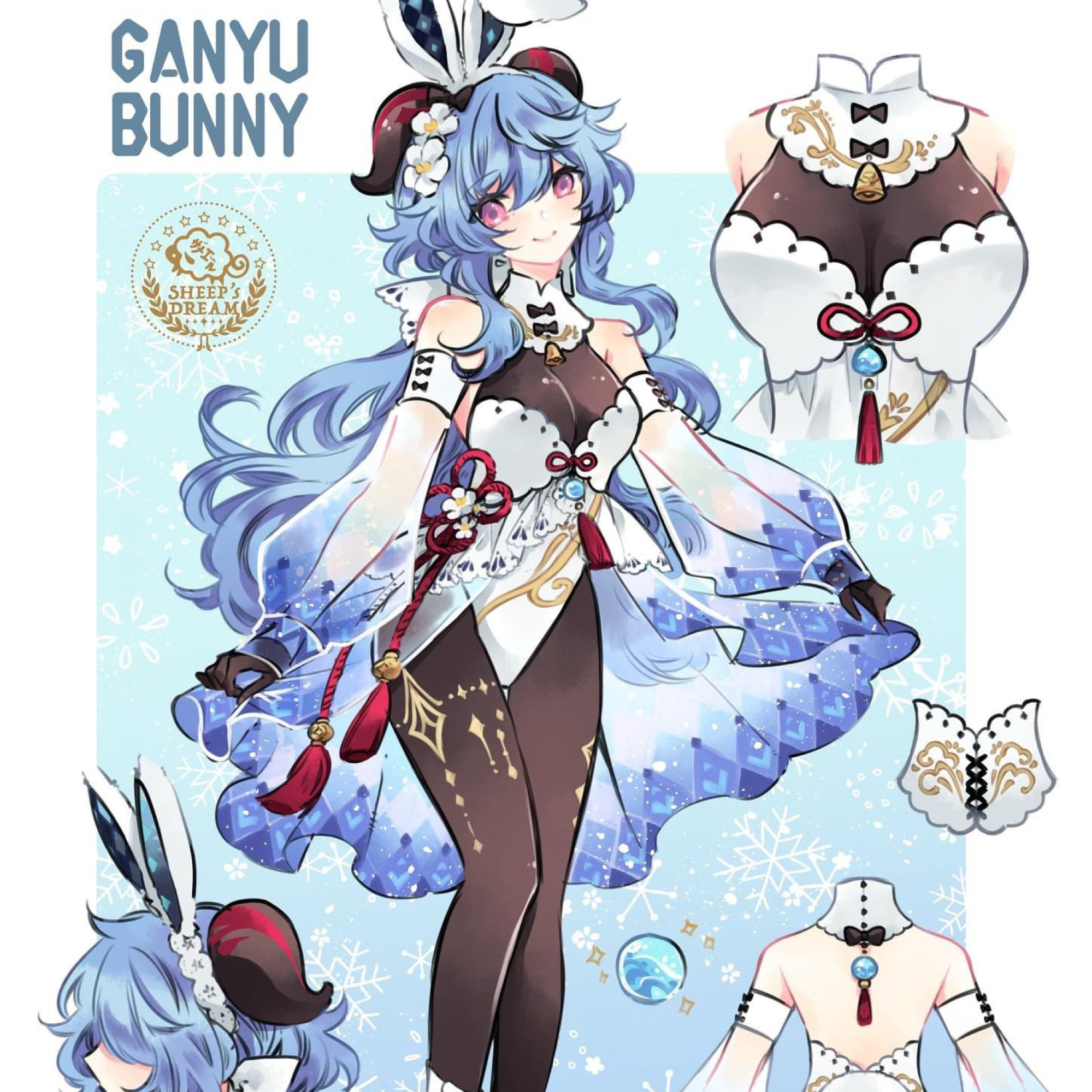 Ganyu Bunny