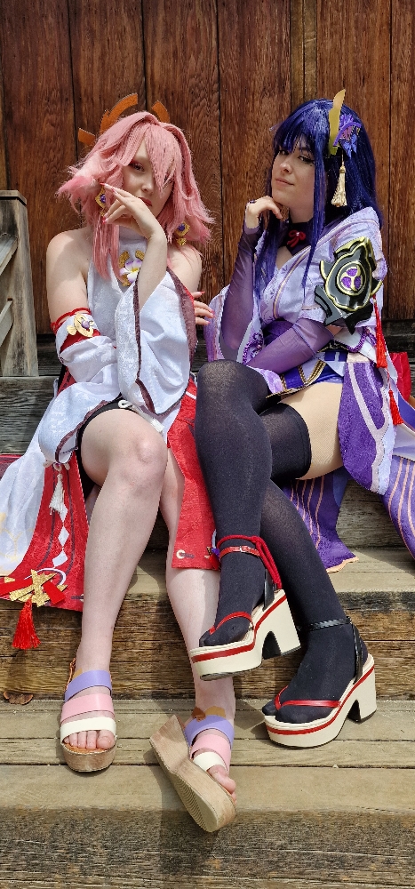 Yae miko / raiden — photo 9