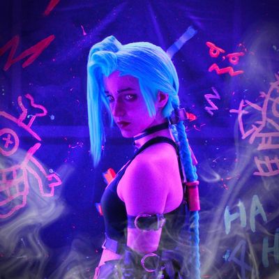 Tsuki_kage_, Jinx tag by myself  (Arcane)