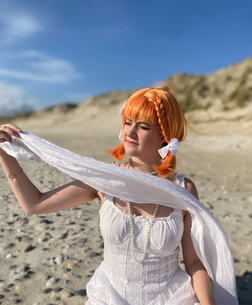 Chika white dress 2 - Photo 16