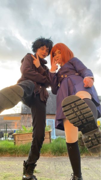 ✨aki_cosplay✨ - nobara and megumi 