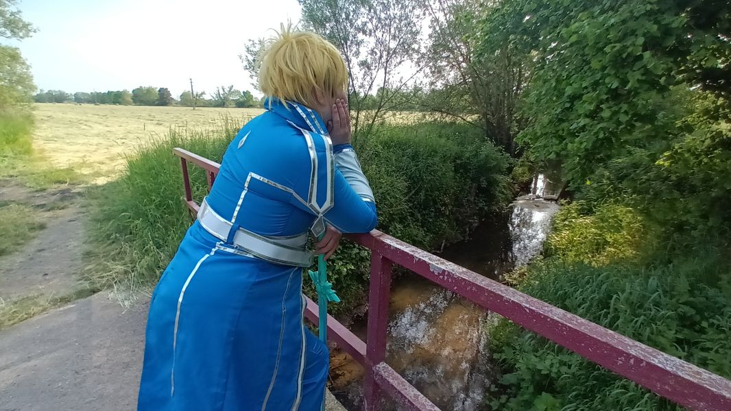 Blue_maiden_ - Eugeo en plein natur