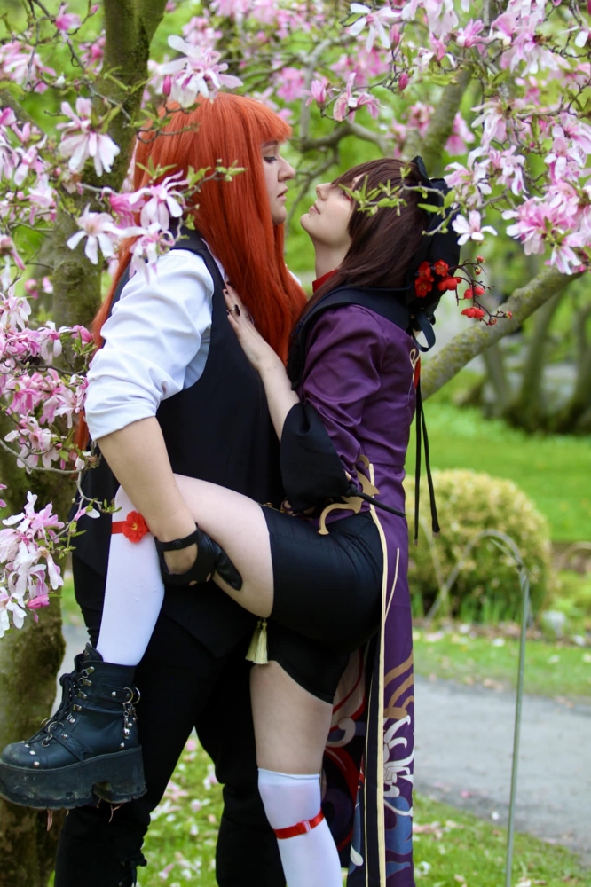 Hu Tao x Makima - Photo 10