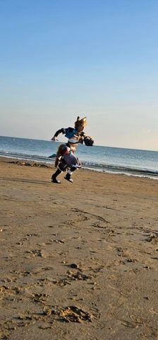 Gorou a la plage