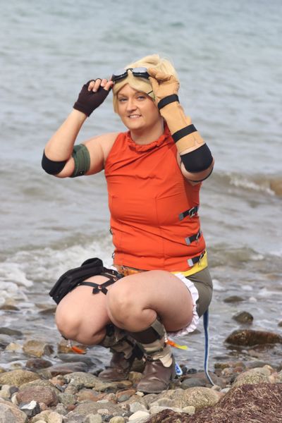 Amy-sama - Rikku mit Yuna&Lulu