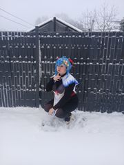 Ganyu in snow preview 2