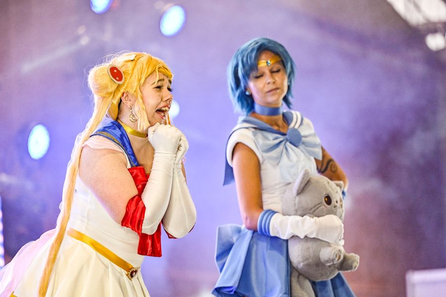 Michiru_cosplay - Moon & Mercury