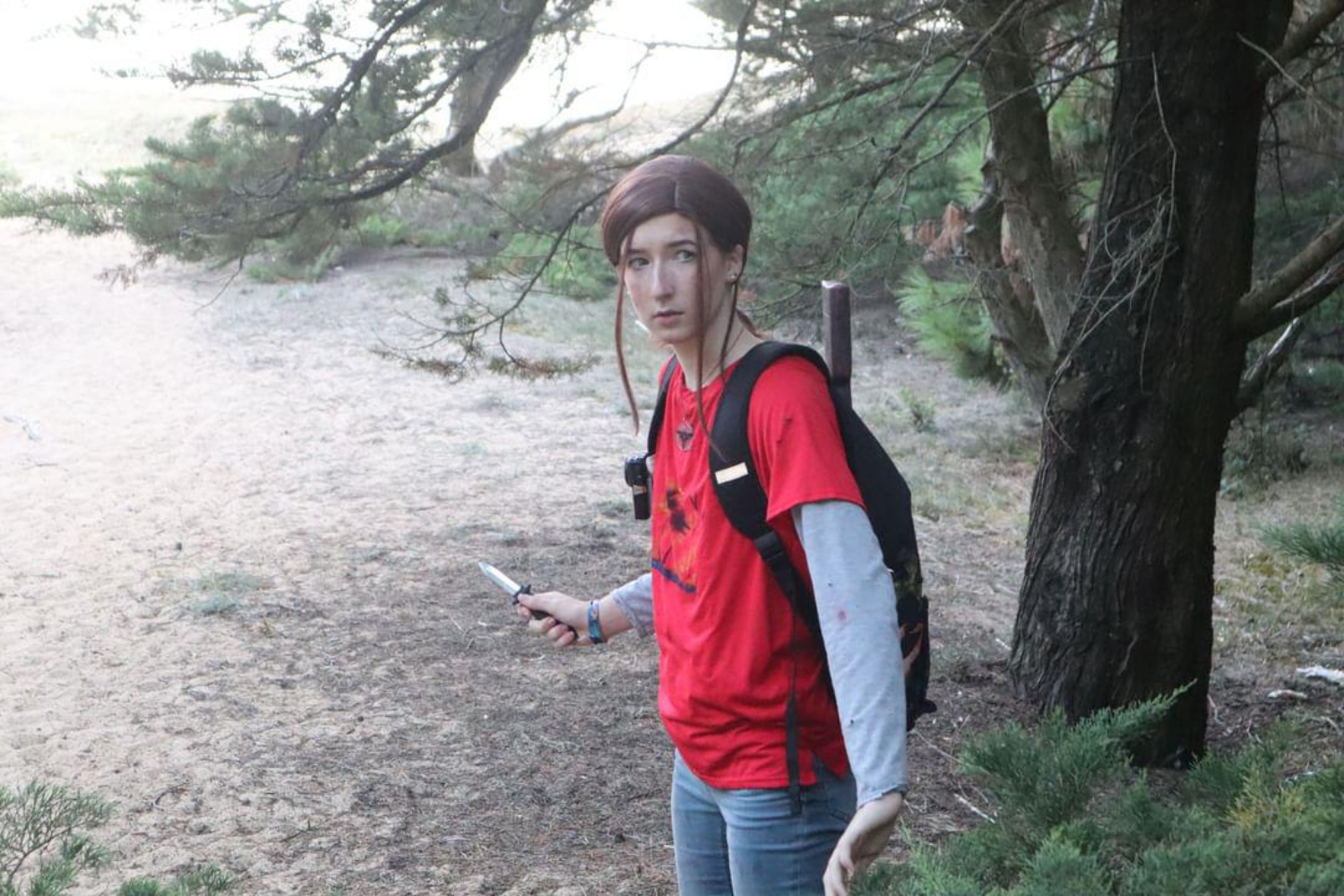 Ellie TLOU forest - Photo 19