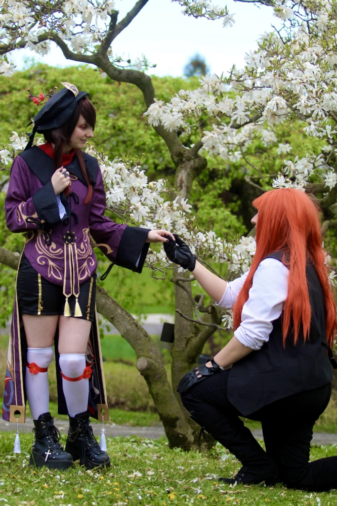 Hu Tao x Makima - Photo 13