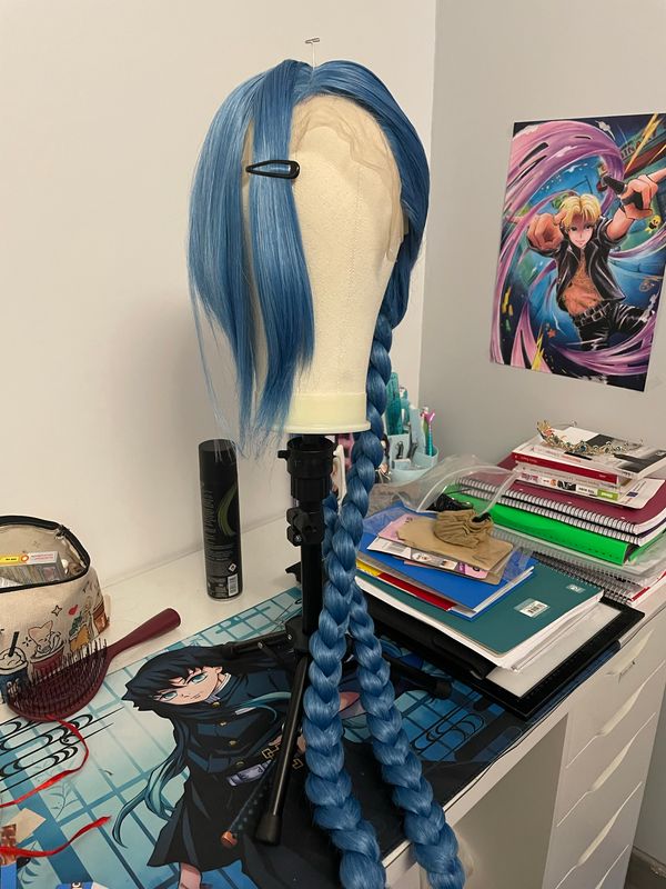 Angel_cos, Perruque jinx 