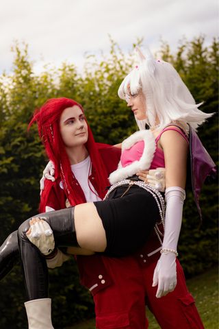 Rouge the bat + Knux