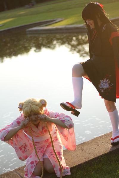 Amy-sama - Usagi&Rei (Kimono)
