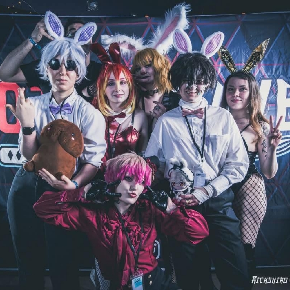 Bunny cosplay Rave