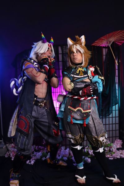 Kogenta_cosplay - Itto & Gourou