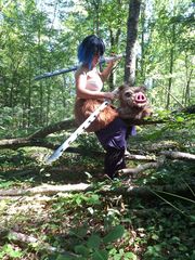 Inosuke en forêt preview 2