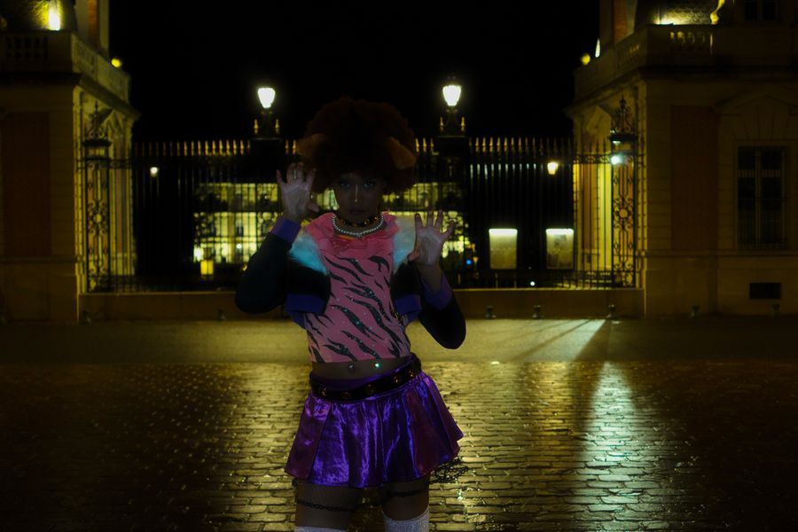 Kitkath_cosplay - Clawdeen Afro v.