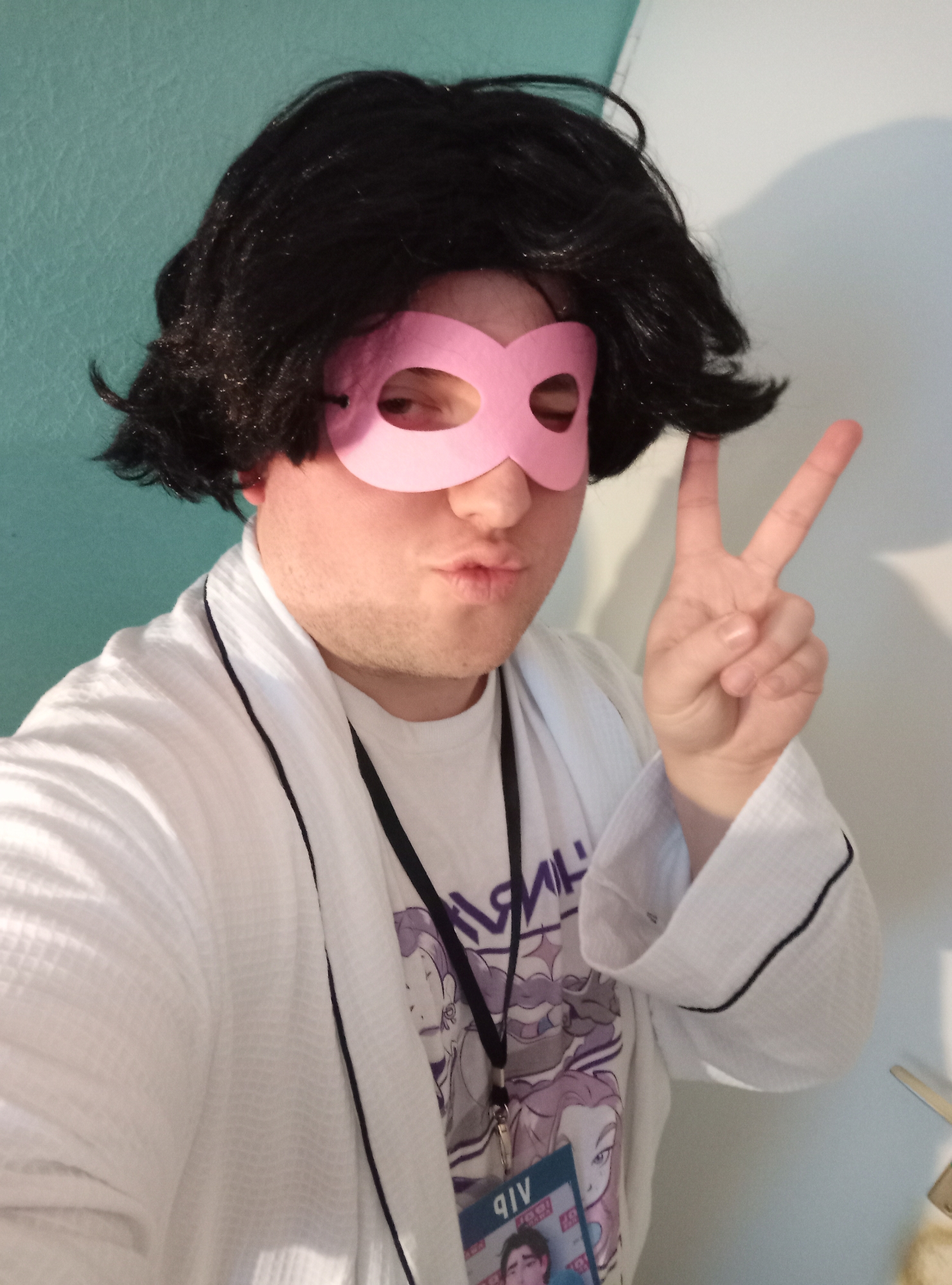 Peignoir masque - Photo 4