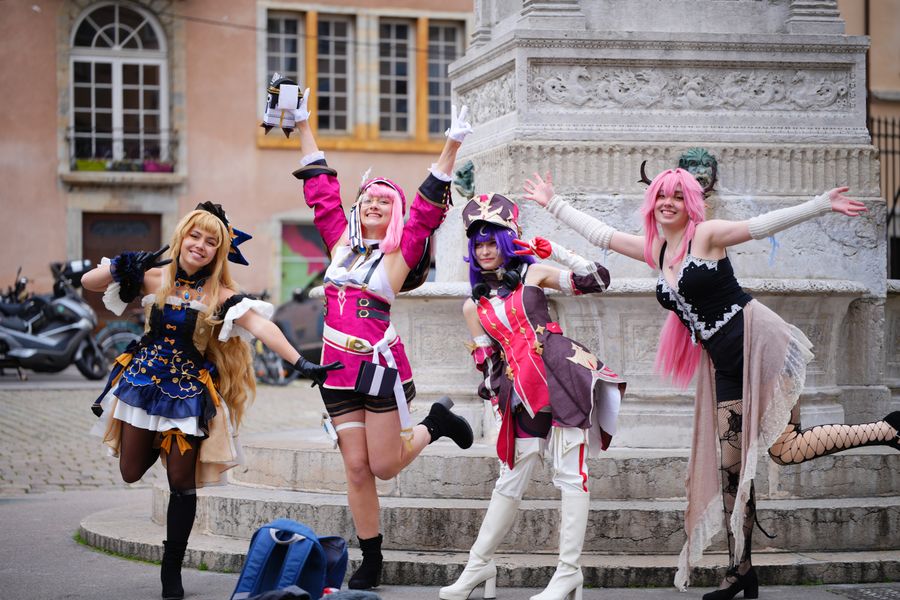 Elxsouille - Shooting fontaine