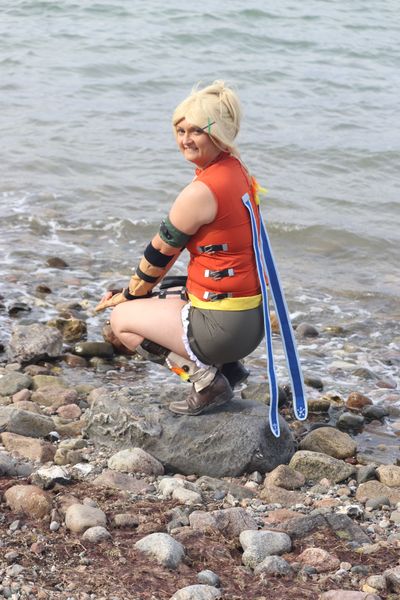Amy-sama - Rikku mit Yuna&Lulu