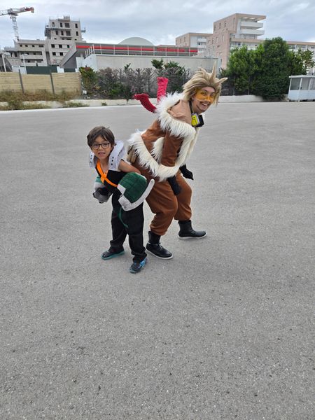 Marie_co - Hawks et mini bakugo